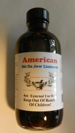 American Dit Da Jow in a 4 oz Glass Bottle